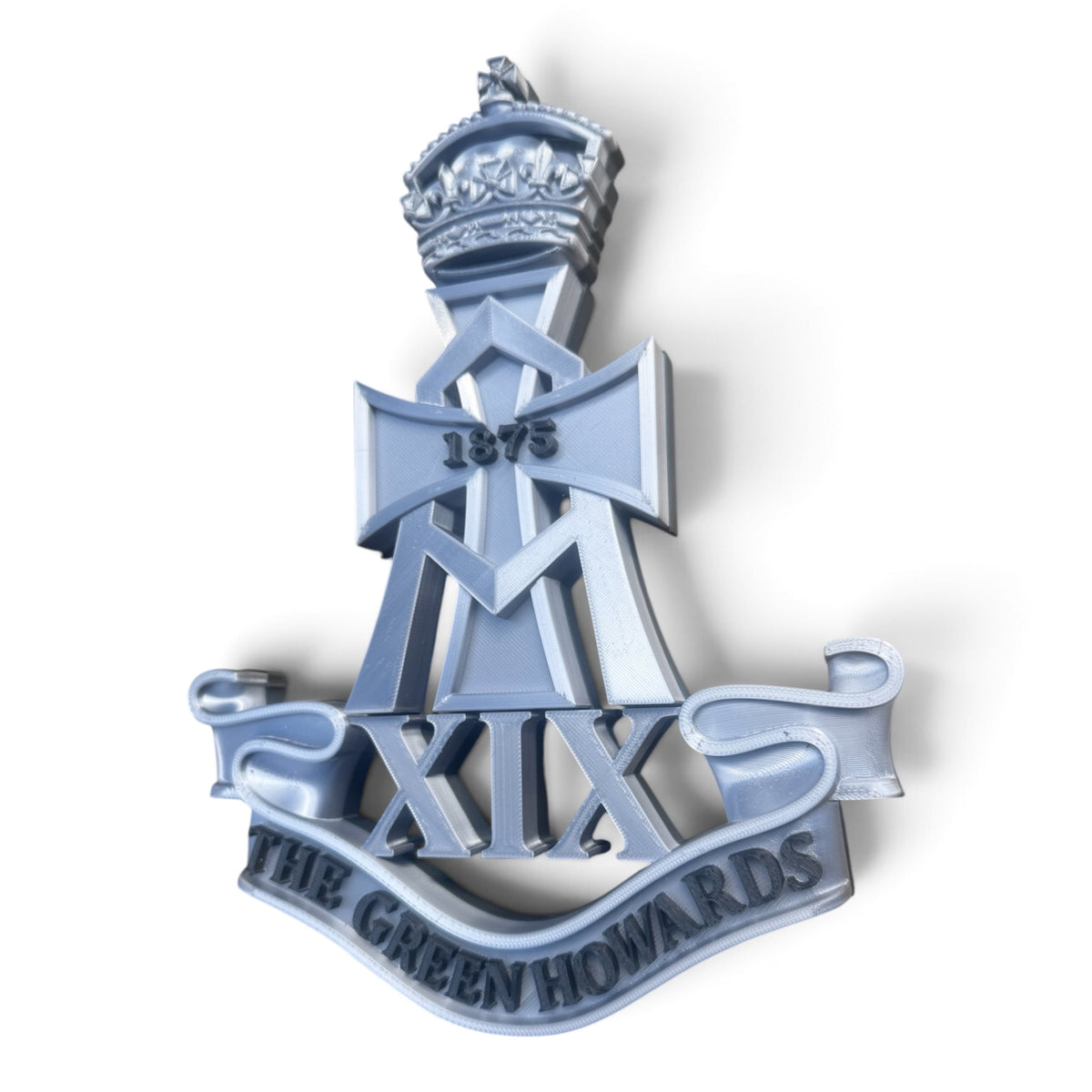 The Green Howards Cap Badge | Silver & Black | Officially Licensed