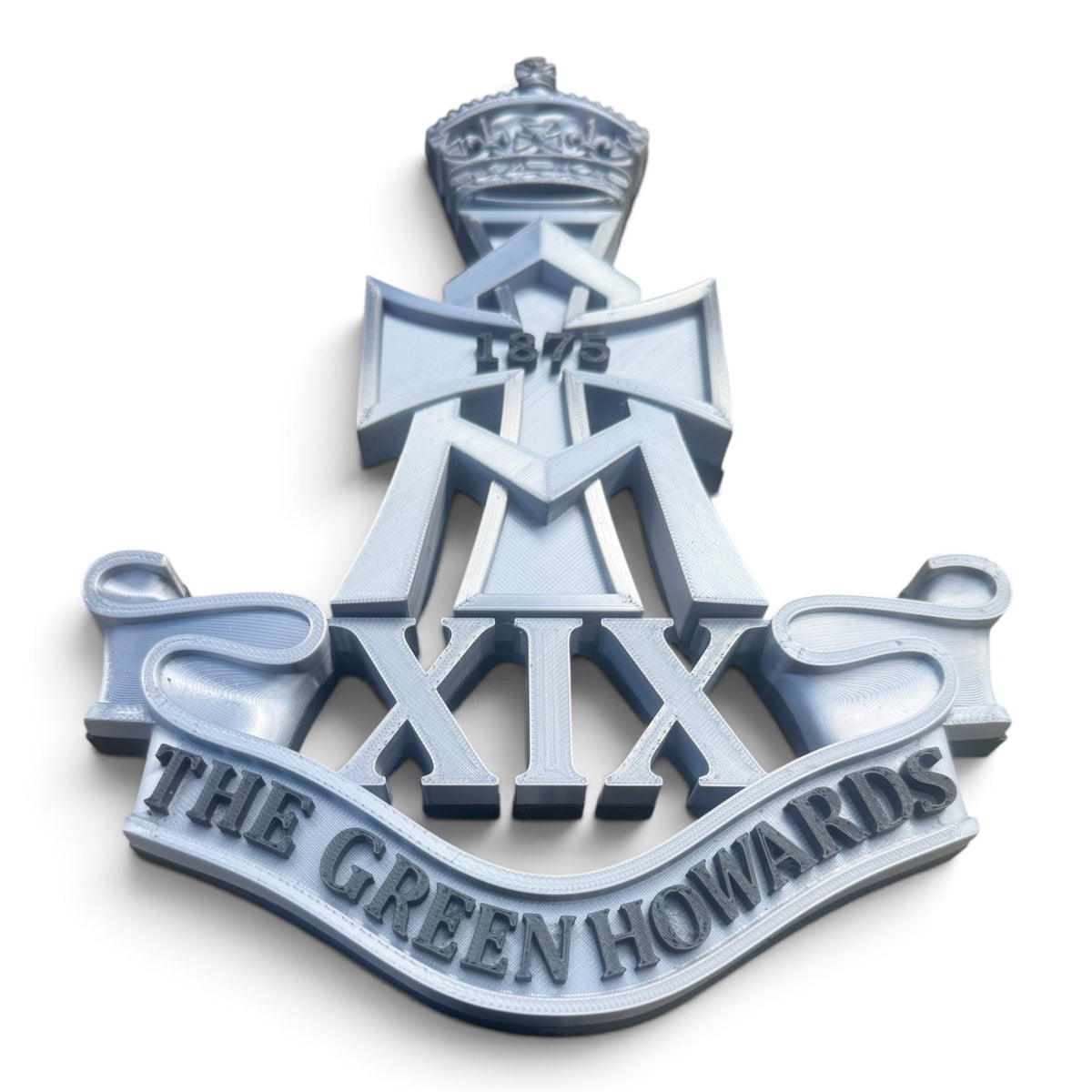The Green Howards Cap Badge | Silver & Black | Officially Licensed