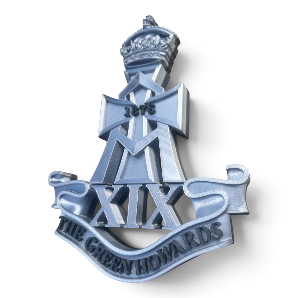 The Green Howards Cap Badge | Silver & Black | Officially Licensed