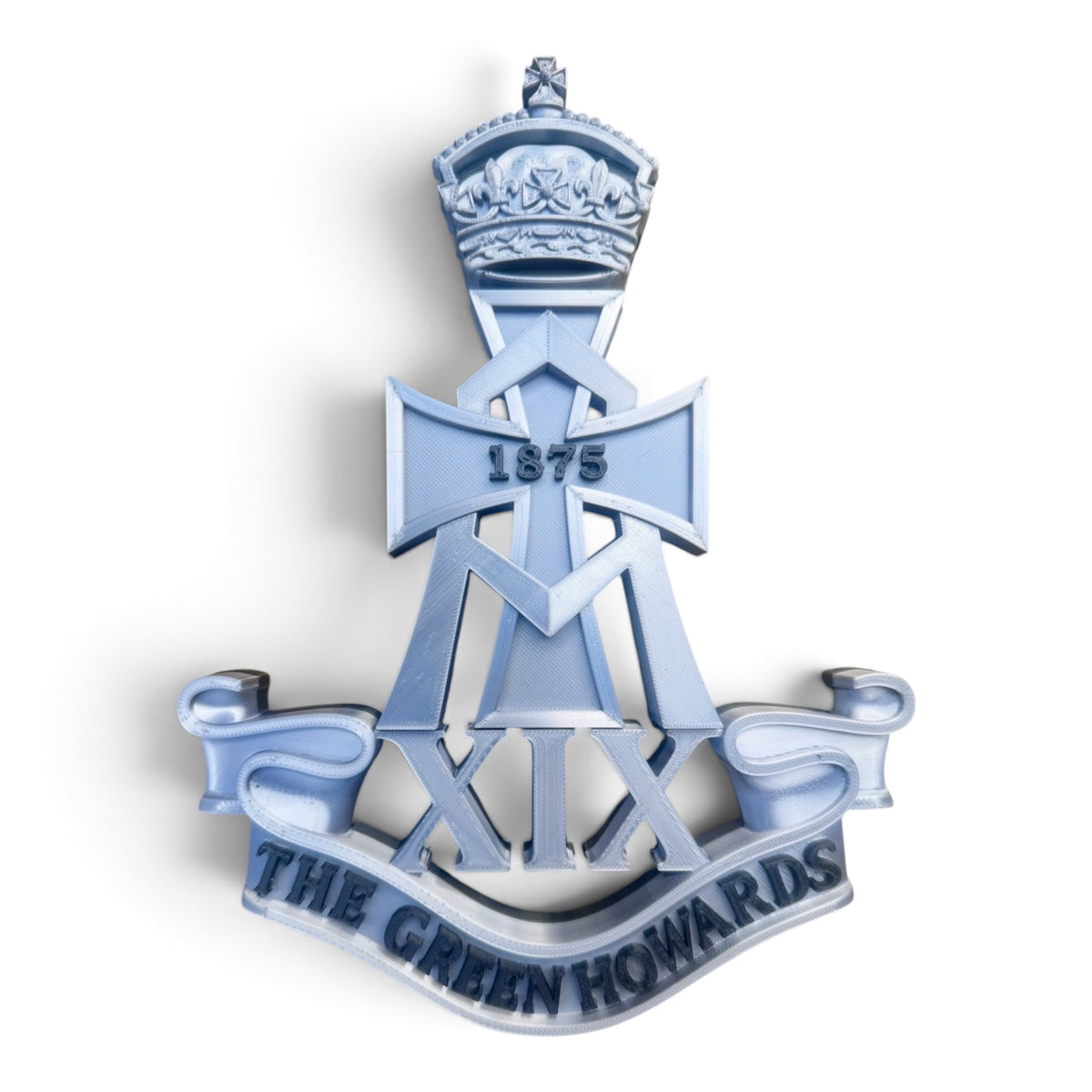 The Green Howards Cap Badge | Silver & Black | Officially Licensed