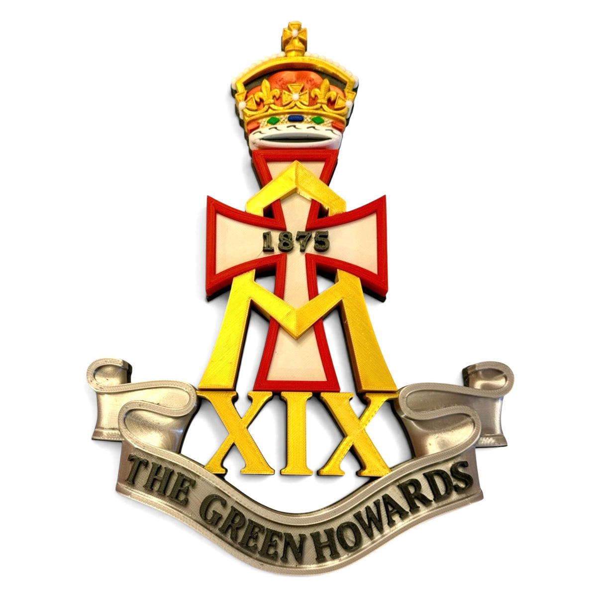 The Green Howards Cap Badge | Full Colour | Officially Licensed