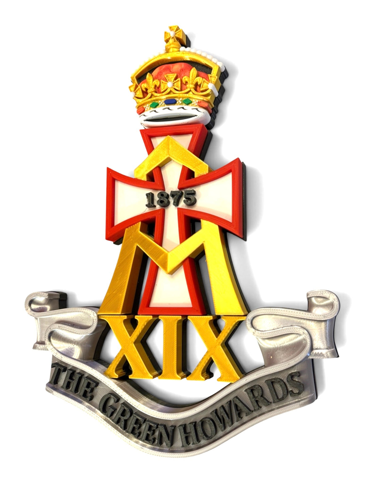 The Green Howards Cap Badge | Full Colour | Officially Licensed