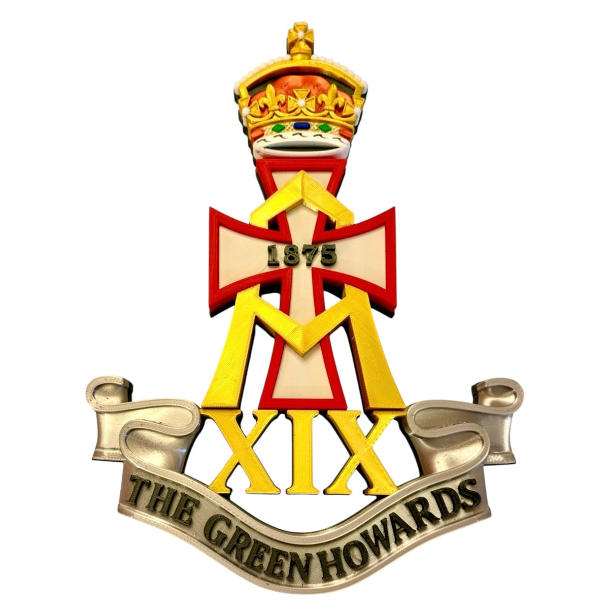 The Green Howards Cap Badge | Full Colour | Officially Licensed