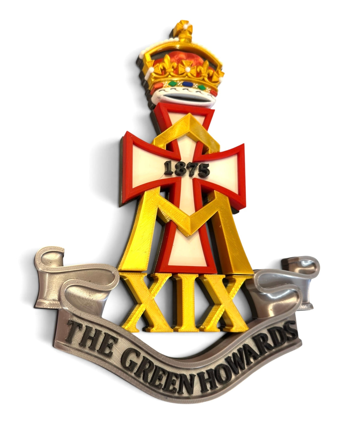 The Green Howards Cap Badge | Full Colour | Officially Licensed