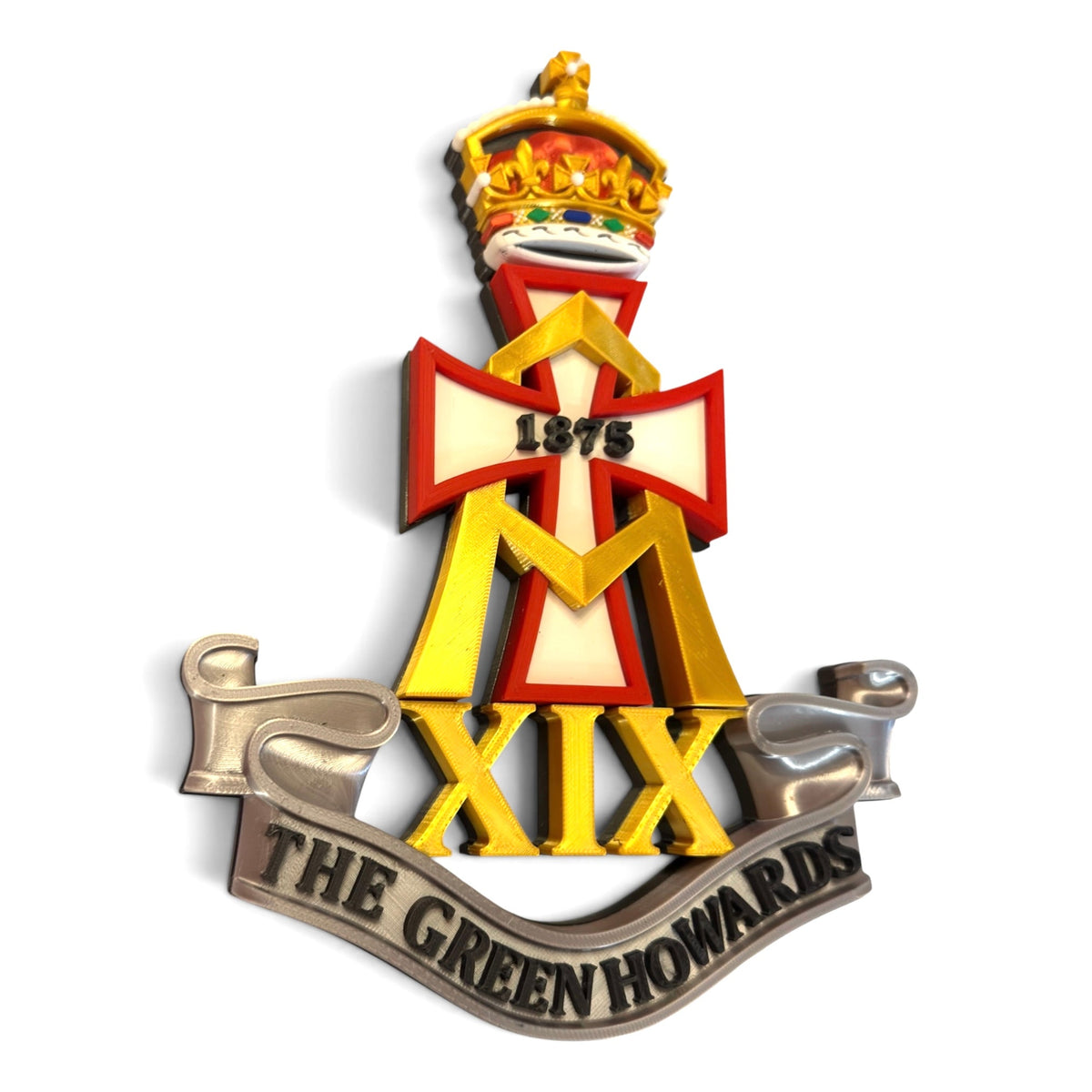 The Green Howards Cap Badge | Full Colour | Officially Licensed