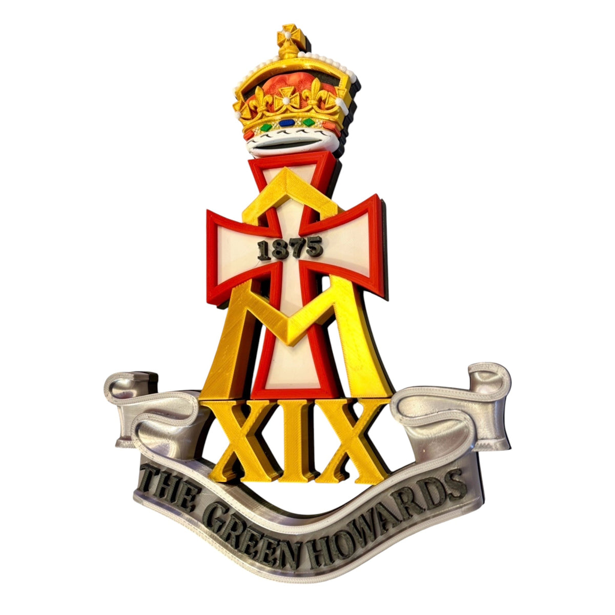The Green Howards Cap Badge | Full Colour | Officially Licensed