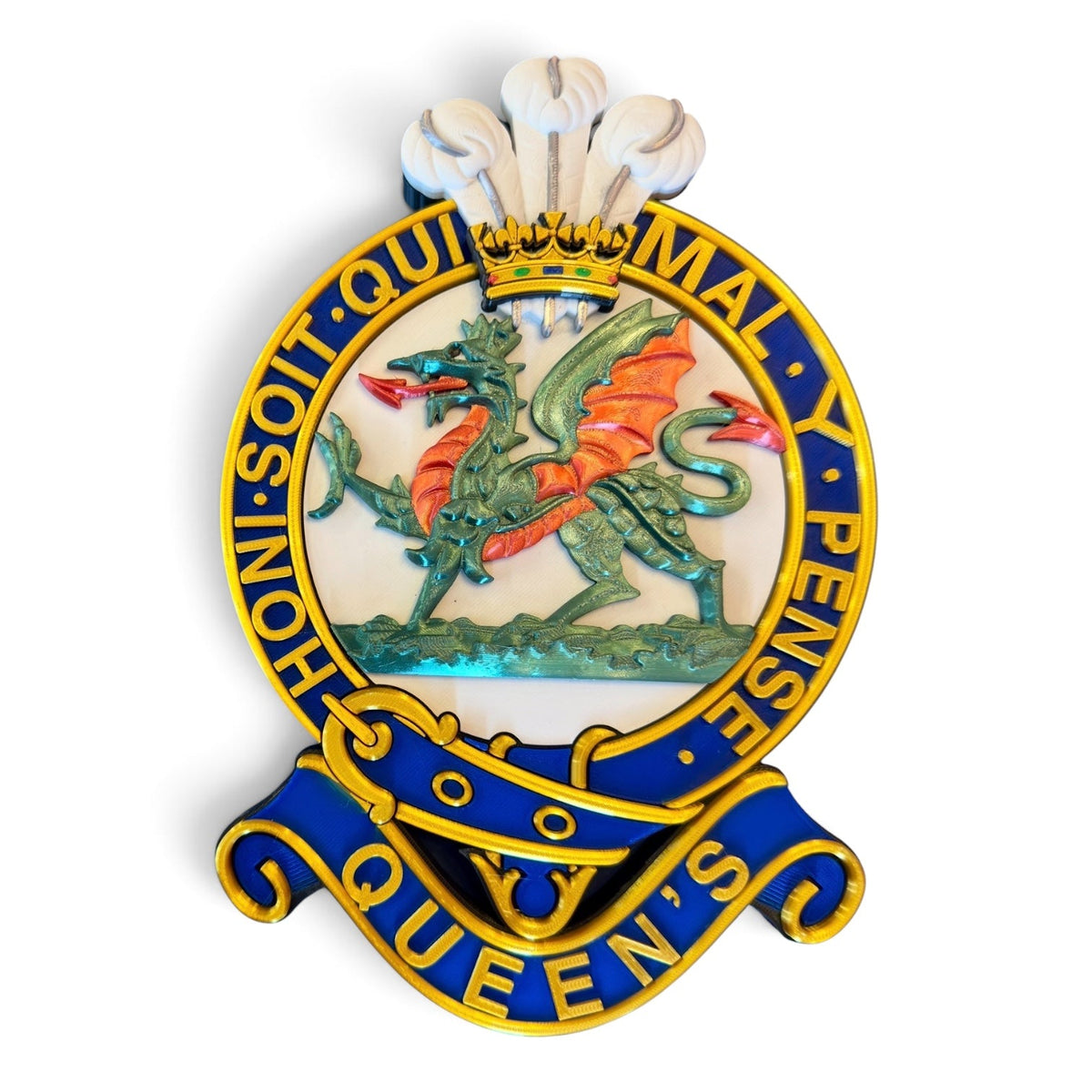 Queen's Regiment Cap Badge | Officially Licensed