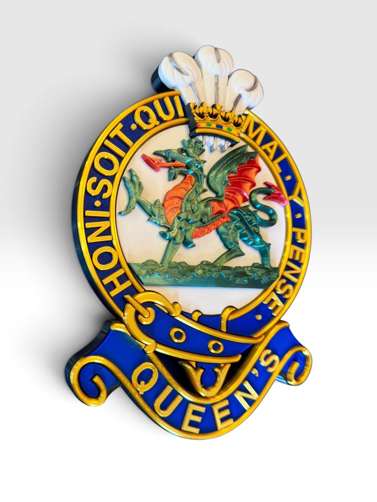 Queen's Regiment Cap Badge | Officially Licensed