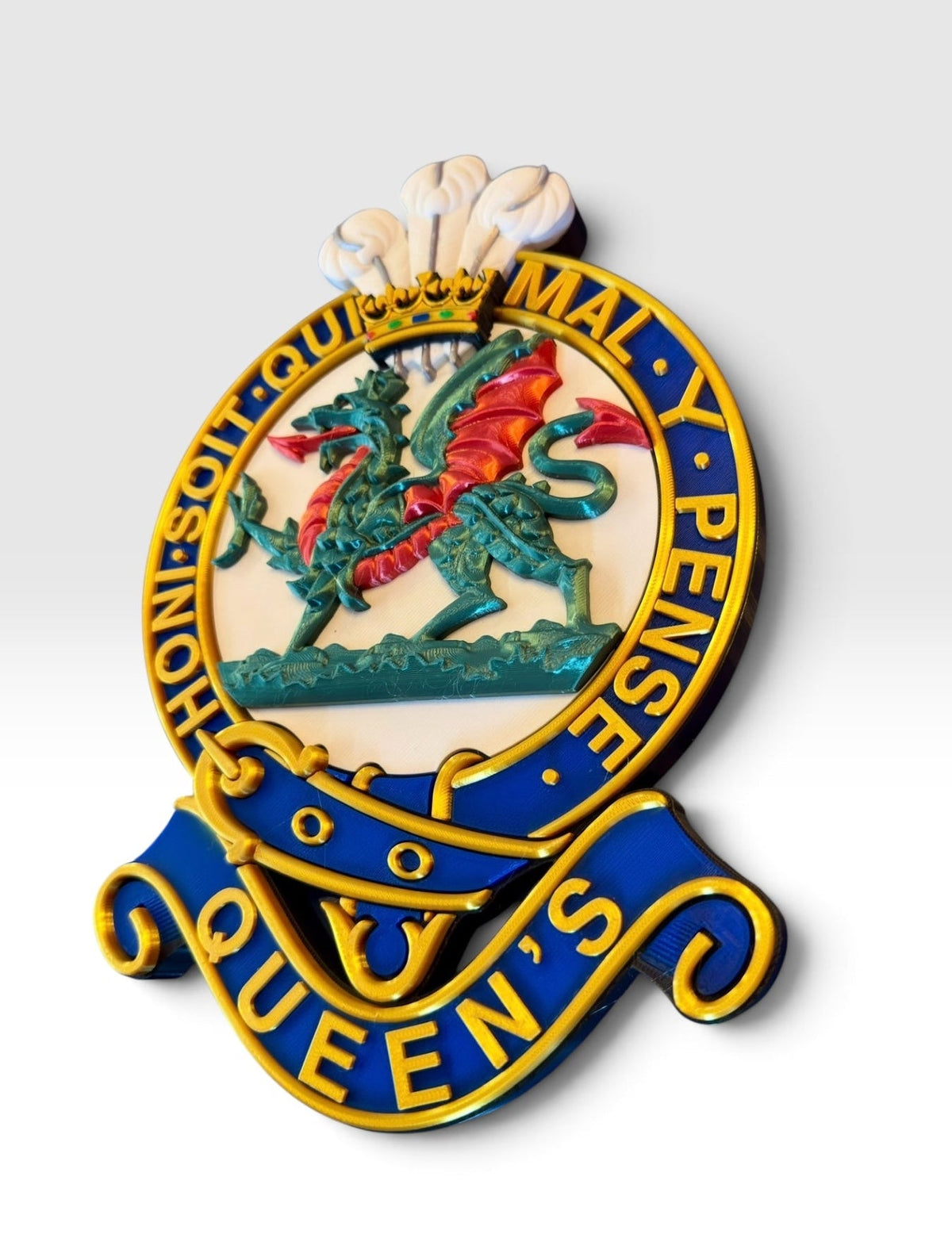 Queen's Regiment Cap Badge | Officially Licensed