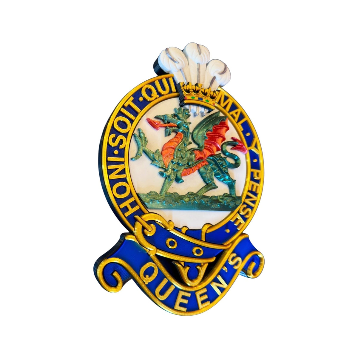 Queen's Regiment Cap Badge | Officially Licensed