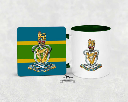 Queen's Royal Hussars - MUG and COASTER SET