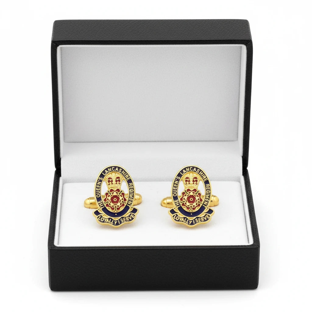 The Queen's Lancashire Regiment (QLR) Cufflinks | MOD Licensed Product