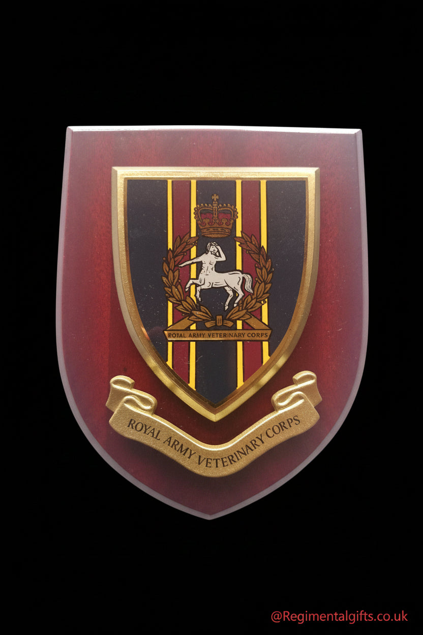Royal Army Veterinary Corps (RAVC) - Wall Shield Plaque | MOD Licensed Seller