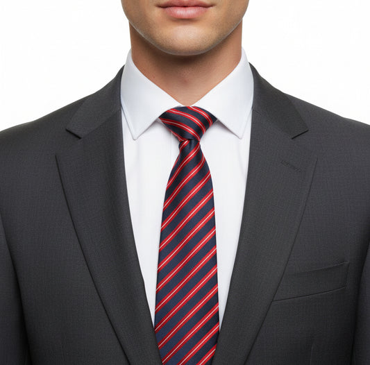 Royal Anglian Regiment Striped Regimental Tie