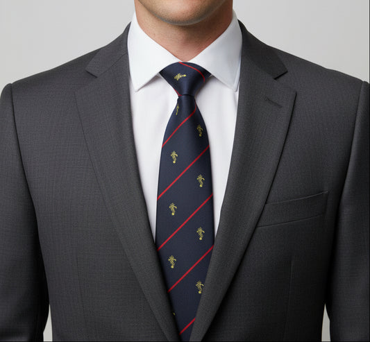 Corps of Royal Electrical and Mechanical Engineers (REME) Motif Tie