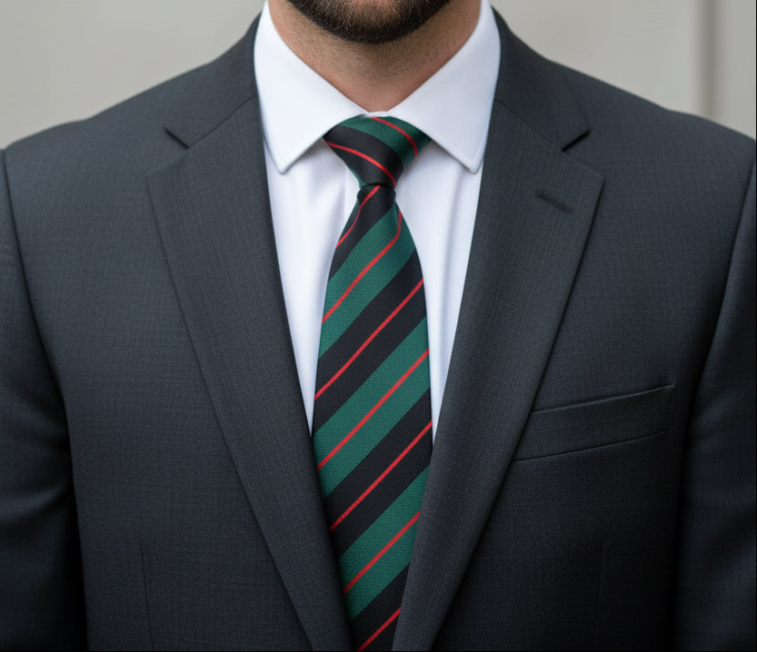 The Royal Gurkha Rifles (RGR) Regimental Tie
