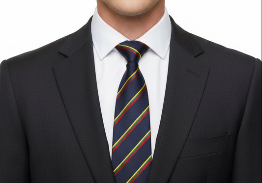 Royal Marines Striped Tie