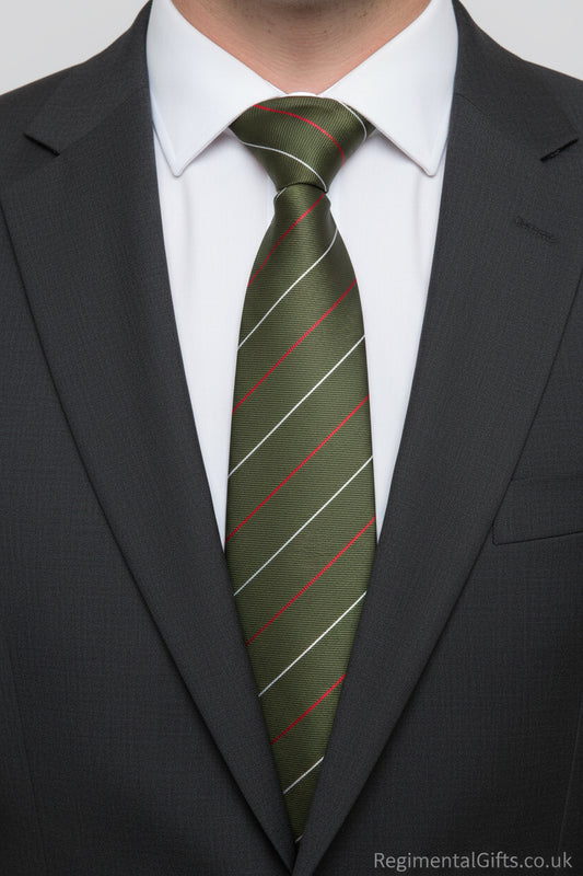 The Royal Berkshire Regiment Regimental Tie