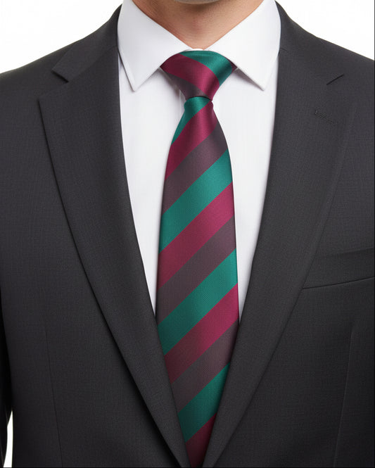 Royal Tank Regiment Striped Tie