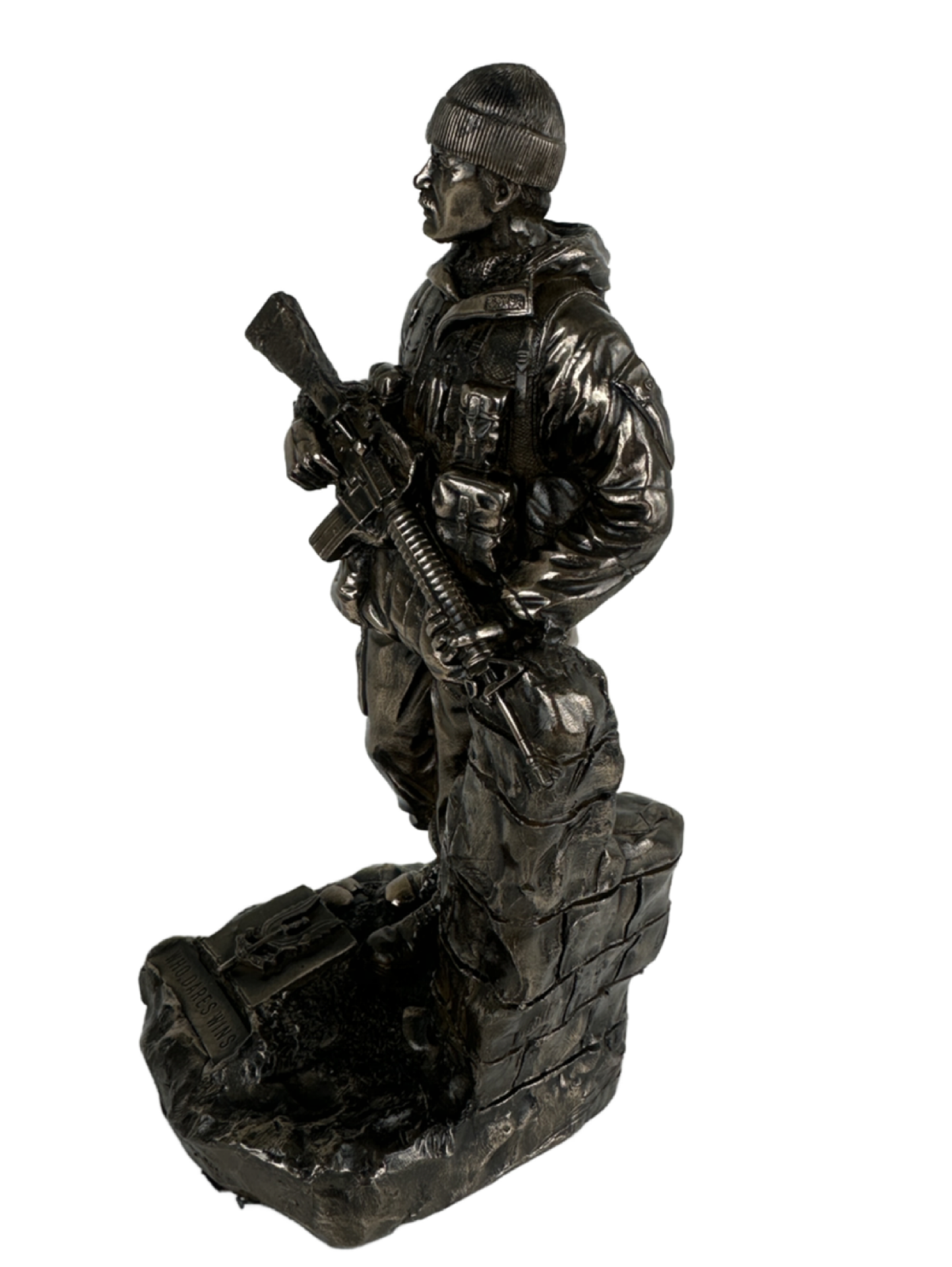 SAS Special Air Service Trooper Cold Cast Bronze Military Statue
