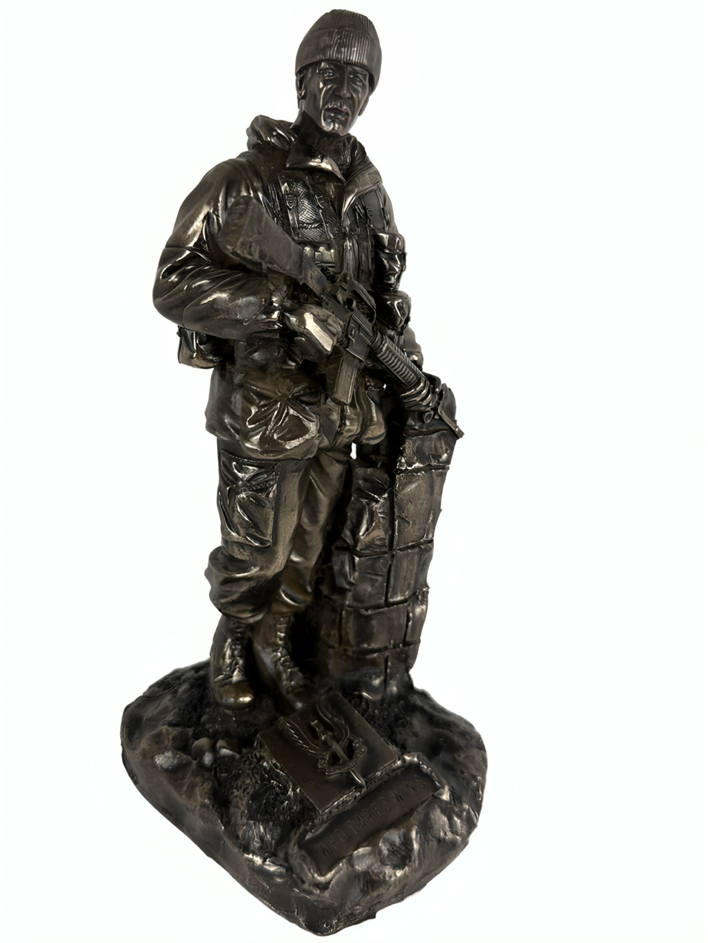 SAS Special Air Service Trooper Cold Cast Bronze Military Statue
