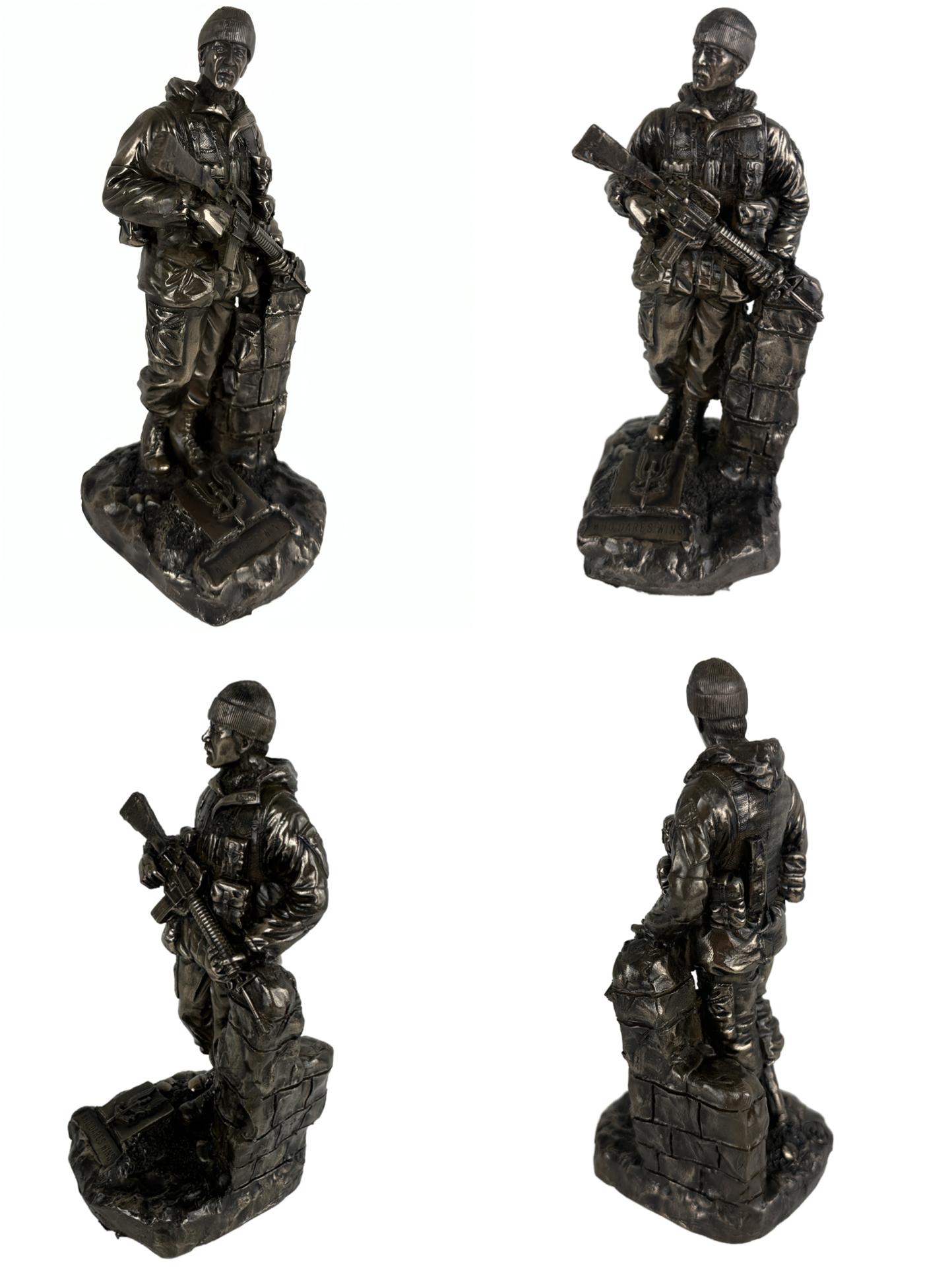 SAS Special Air Service Trooper Cold Cast Bronze Military Statue