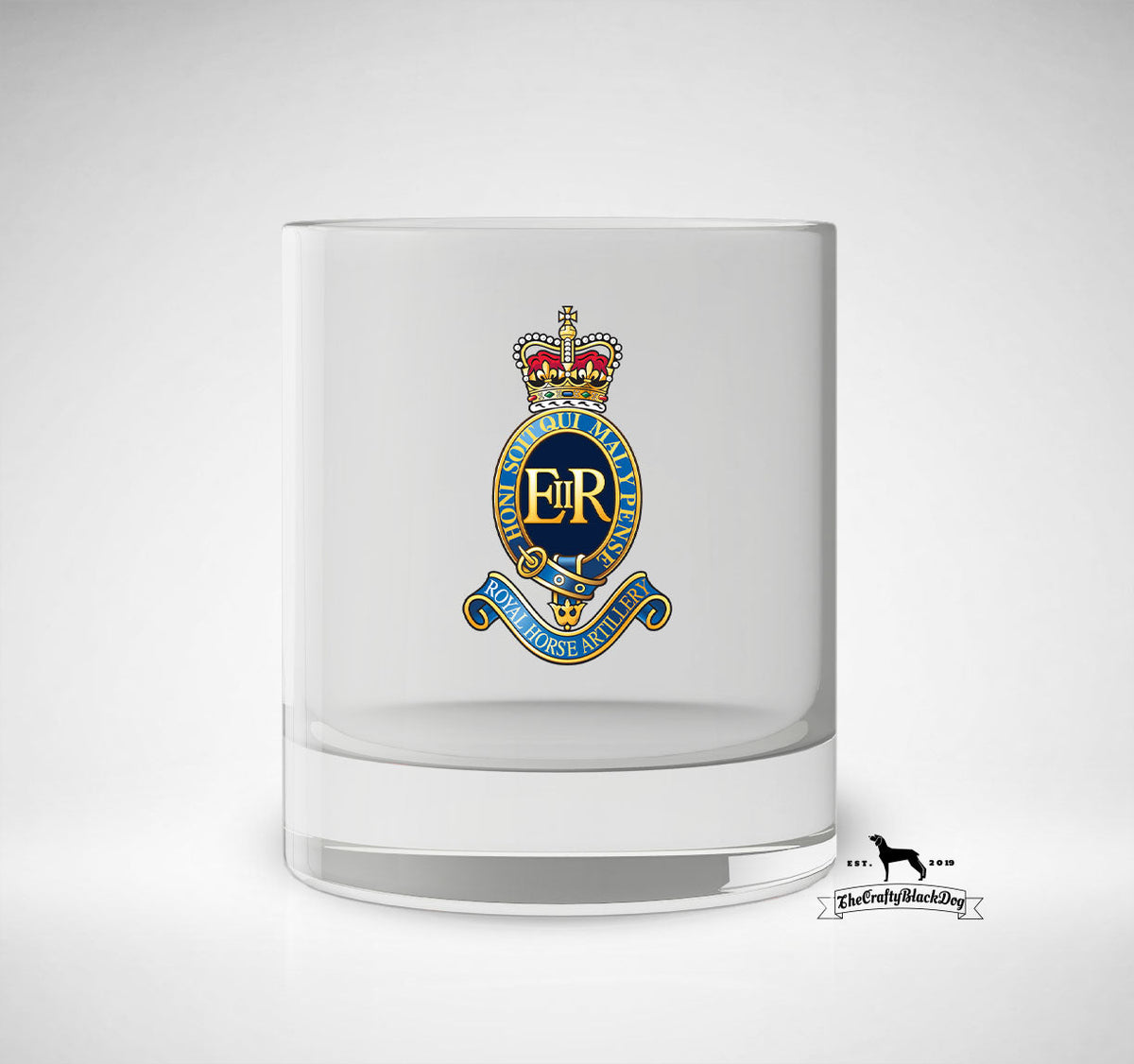 1 Royal Horse Artillery - Whiskey/Spirit Glass