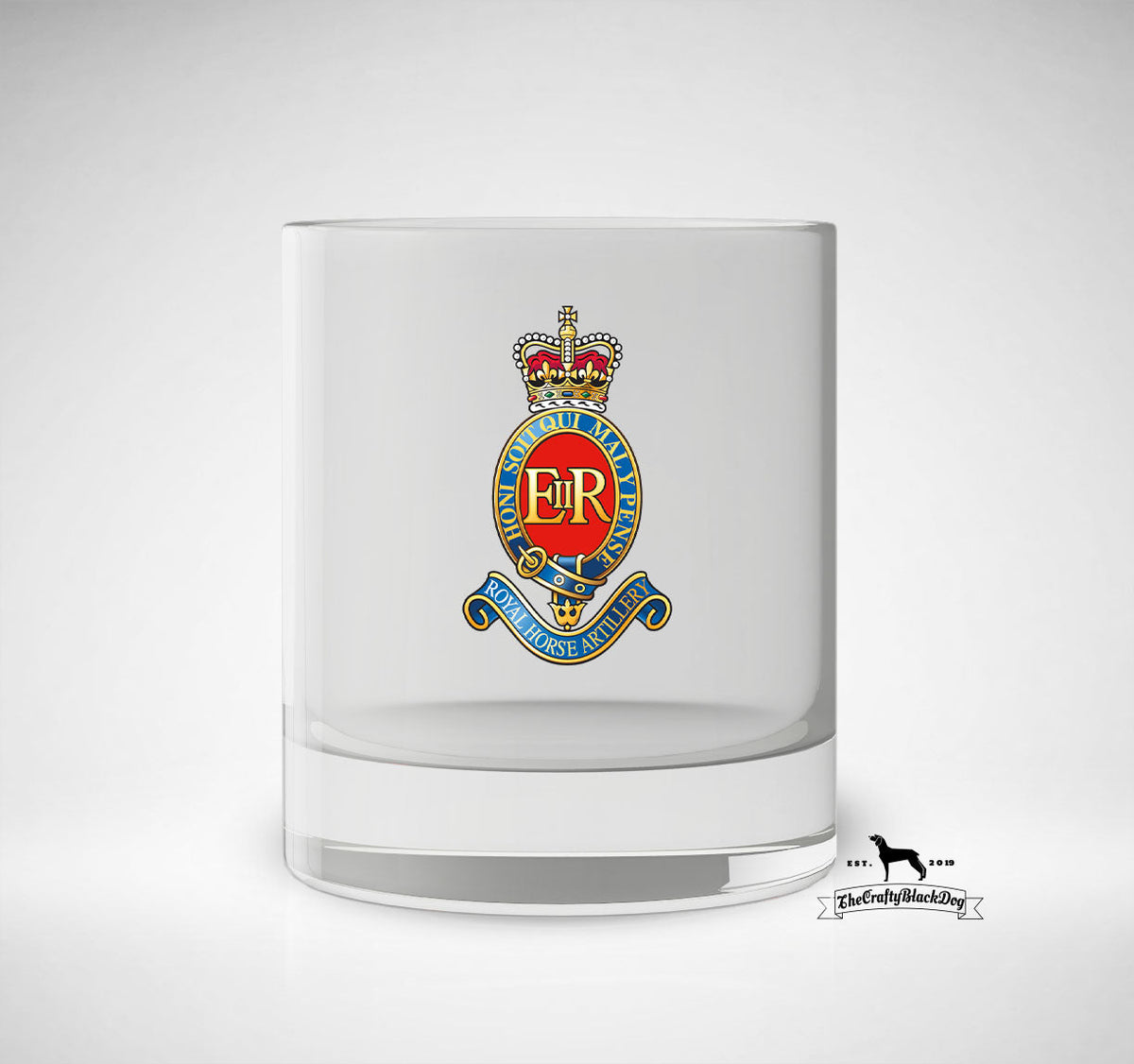 3 Royal Horse Artillery - Whiskey/Spirit Glass
