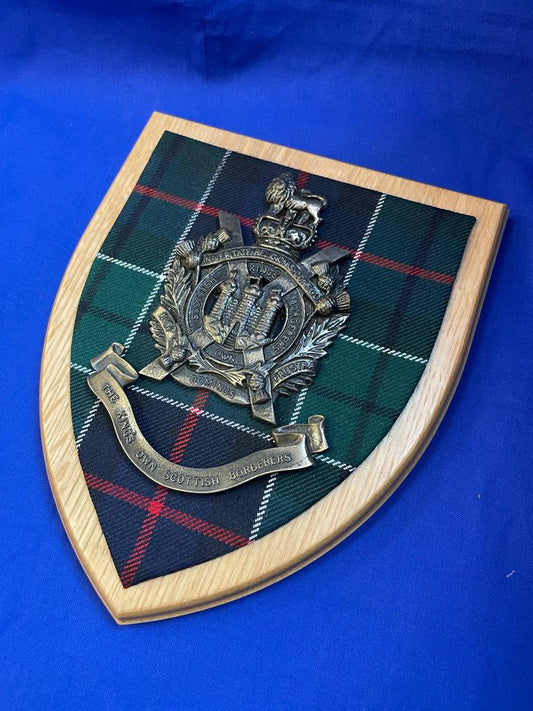King’s Own Scottish Borderers – Shield Wall Plaque