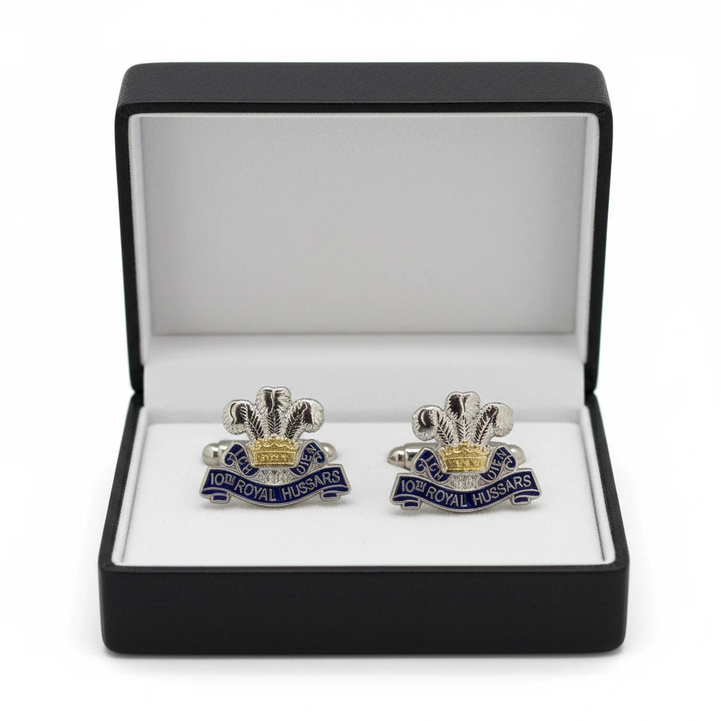 10th Hussars Cufflinks | MOD Licensed Product