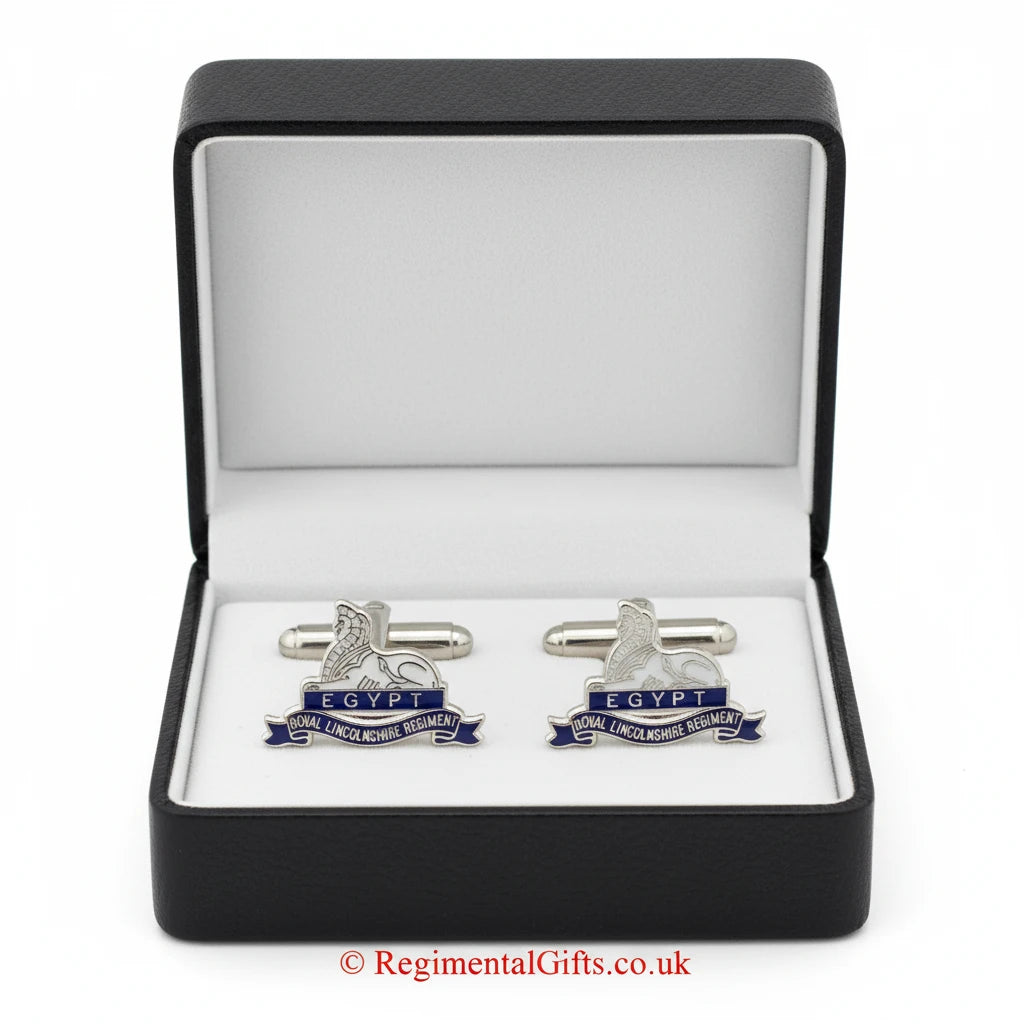 The Royal Lincolnshire Regiment Cufflinks | MOD Licensed Product