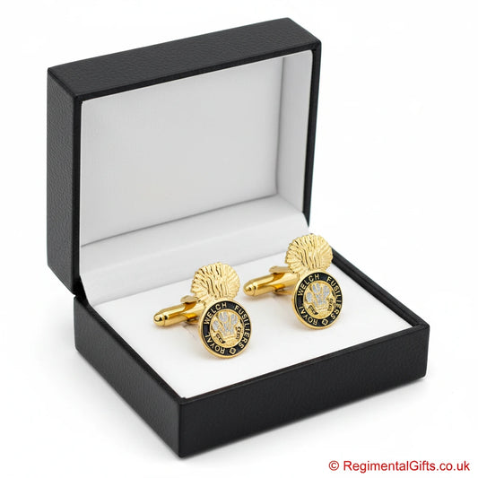 The Royal Welch Fusiliers (RWF) Cufflinks | MOD Licensed Product