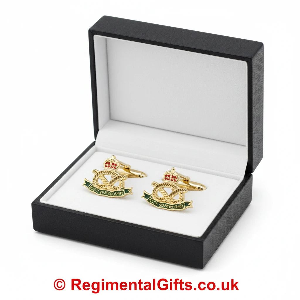 The South Staffordshire Regiment Cufflinks | MOD Licensed Product