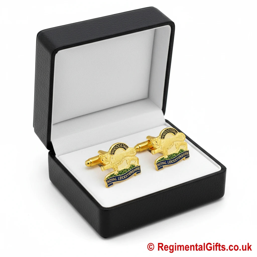 The Royal Leicestershire Regiment Cufflinks | MOD Licensed Product