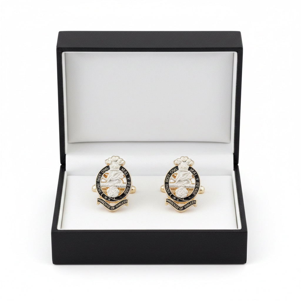 The Princess of Wales's Royal Regiment (PWRR) Cufflinks | MOD Licensed Product