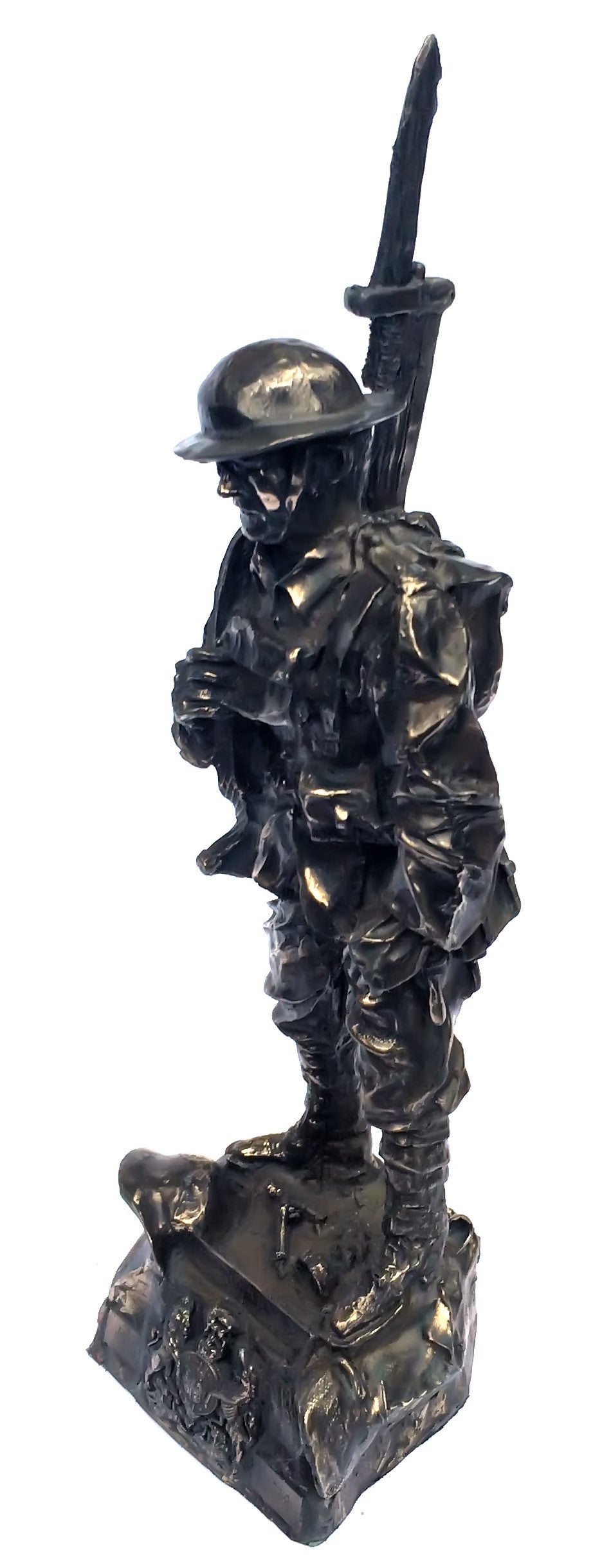 World War 1 Tommy Cold Cast Bronze Military Statue