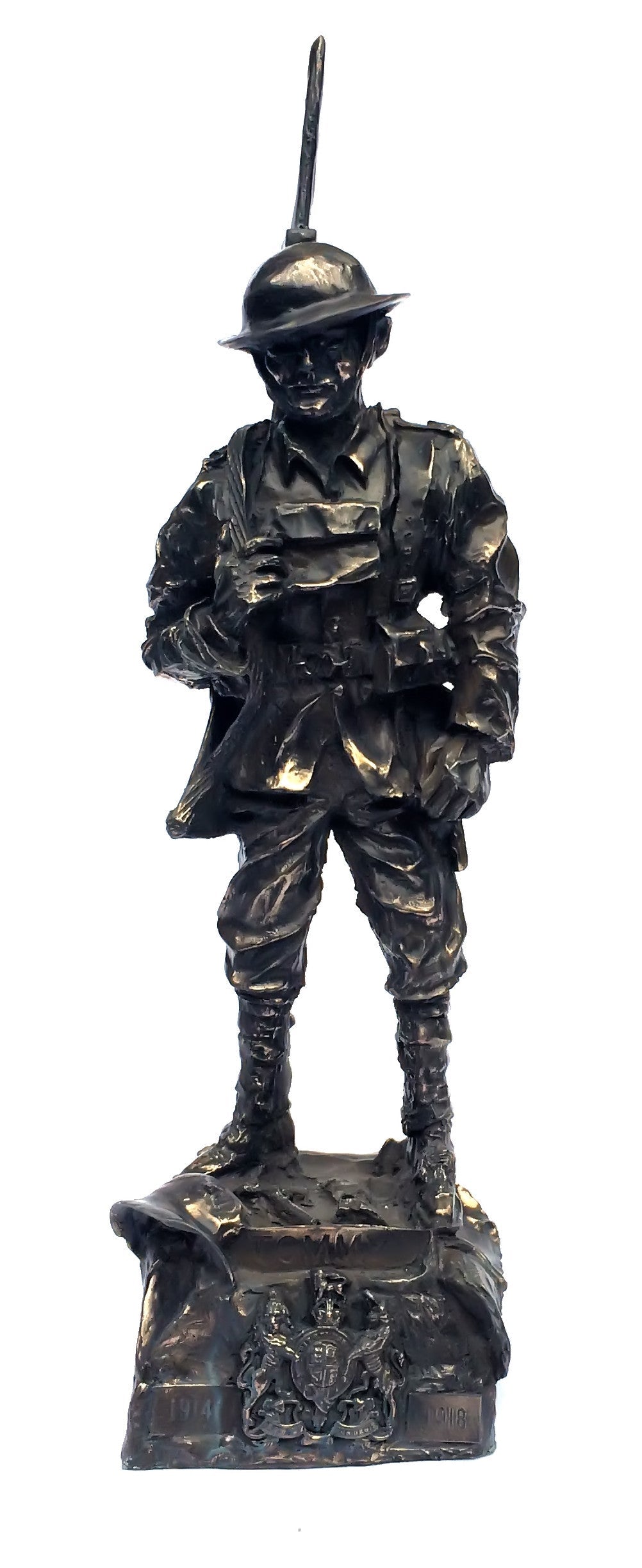 World War 1 Tommy Cold Cast Bronze Military Statue