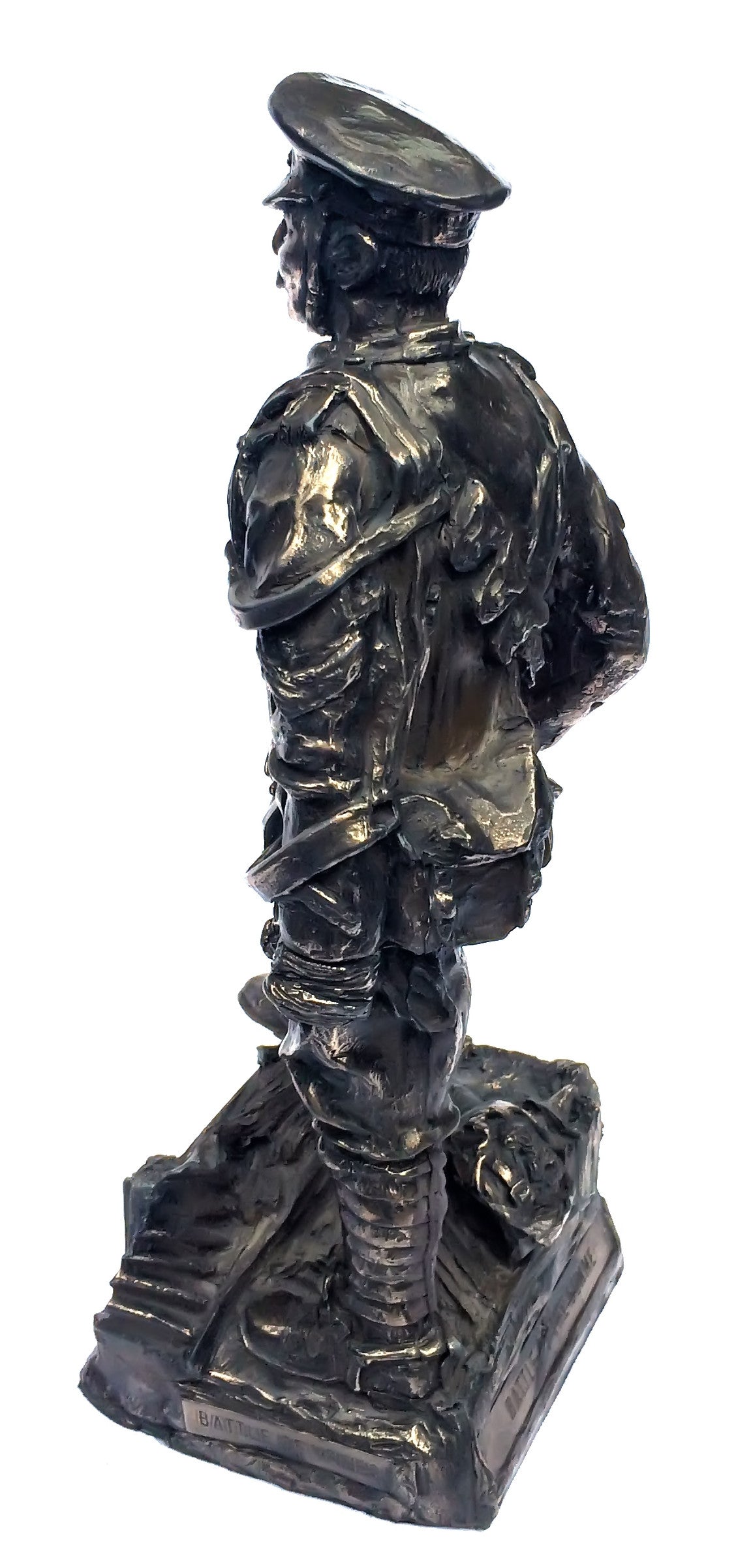 WW1 Horse Gunner Cold Cast Bronze Military Statue Sculpture