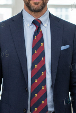Grenadier Guards Motif - Tie