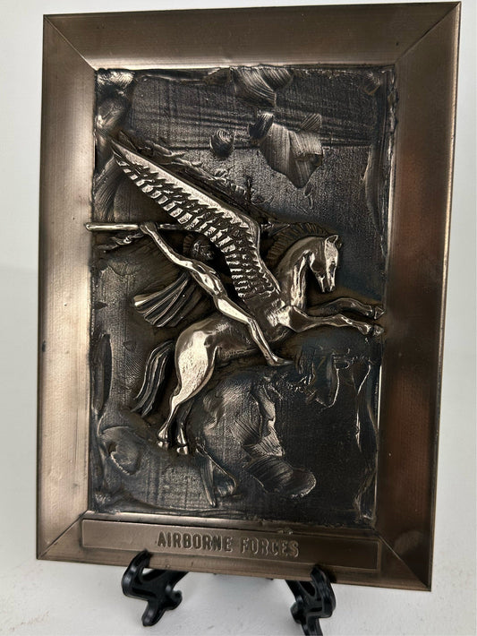 Airborne Forces – Large Cold Cast Bronze Plaque