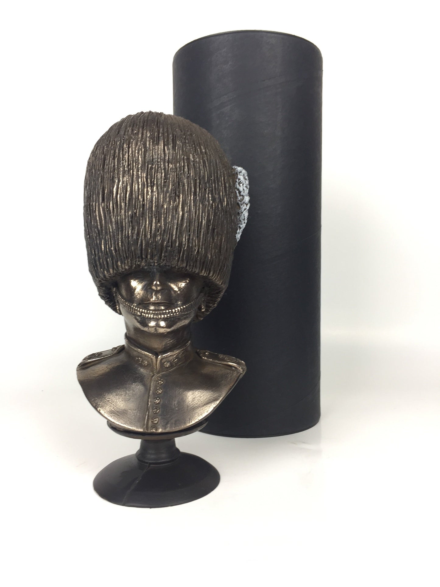 Grenadier Guard Bust Bronze Military Statue Sculpture