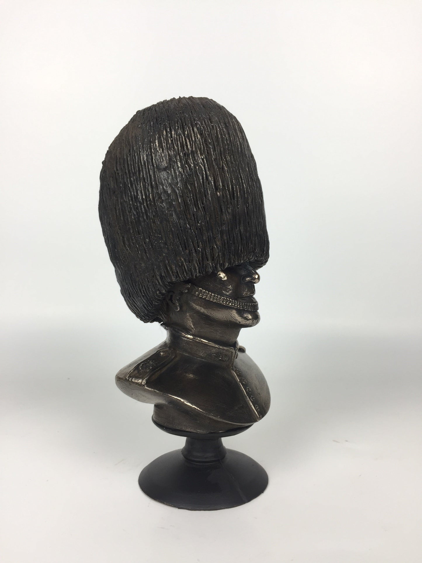 Grenadier Guard Bust Bronze Military Statue Sculpture