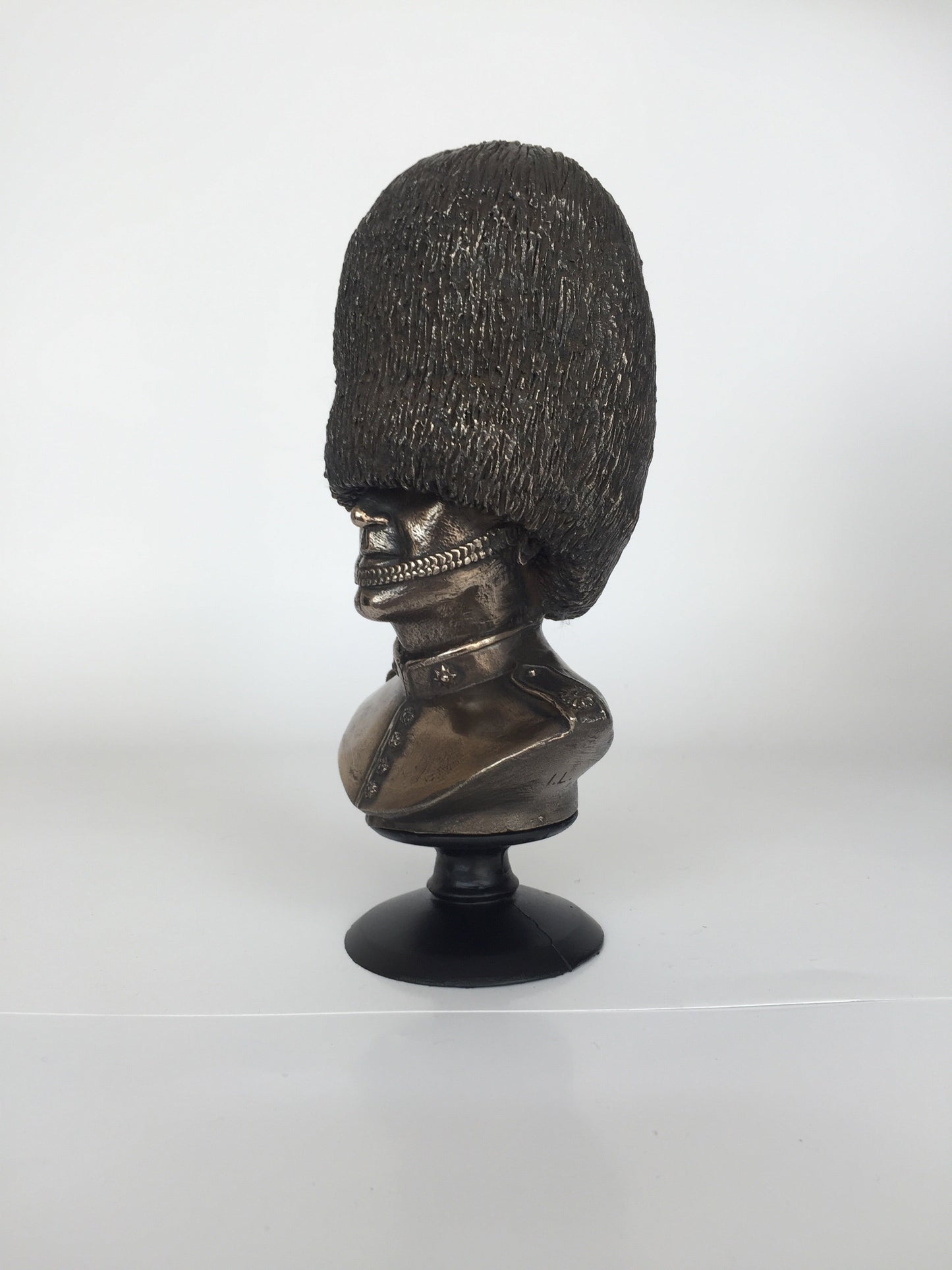 Coldstream Guard Bust, Cold Cast Bronze Military statue.