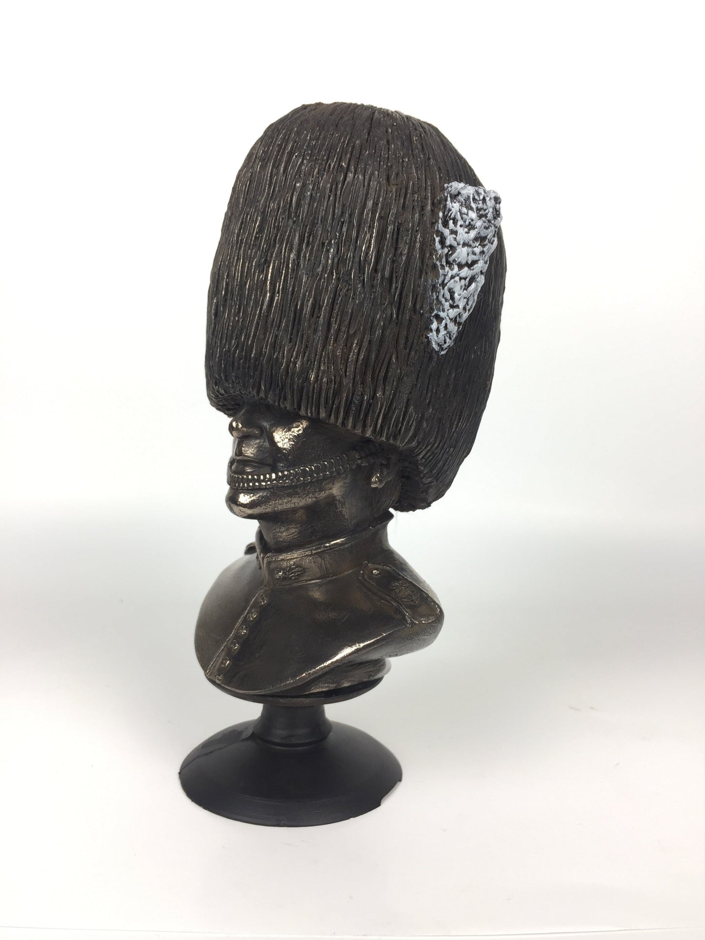 Grenadier Guard Bust Bronze Military Statue Sculpture