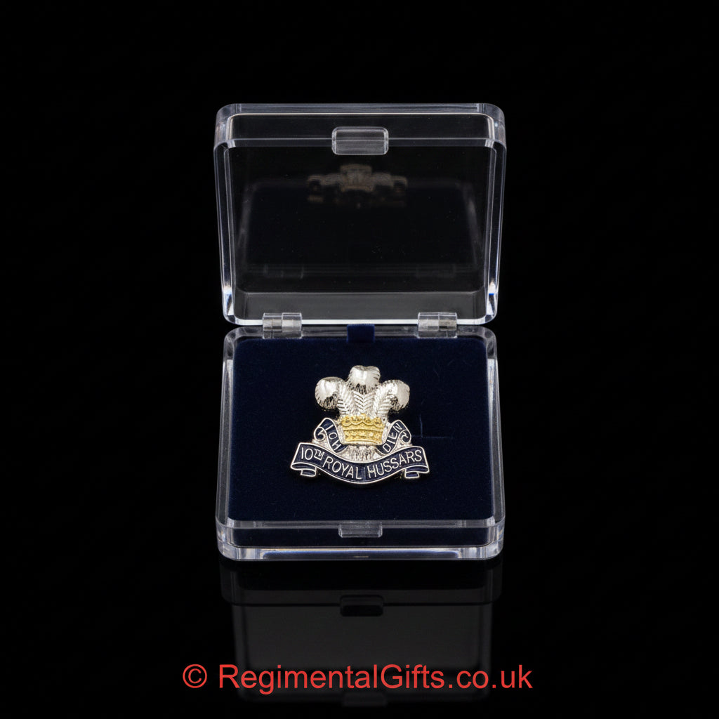 10th Hussars - British Military Lapel Pin Badge | MOD Licensed