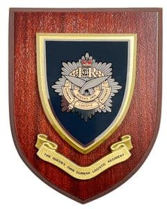 The Queen's Own Gurkha Logistic Regiment - Wall Shield Plaque | MOD Licensed Seller