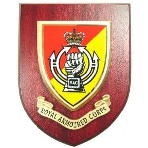 Royal Armoured Corps - Wall Shield Plaque | MOD Licensed Seller