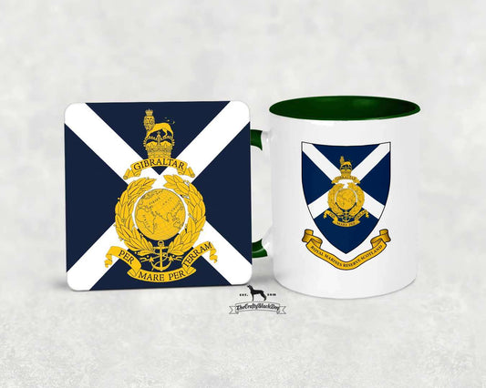 Royal Marines Reserve Scotland - Mug and Coaster Set (RMR)