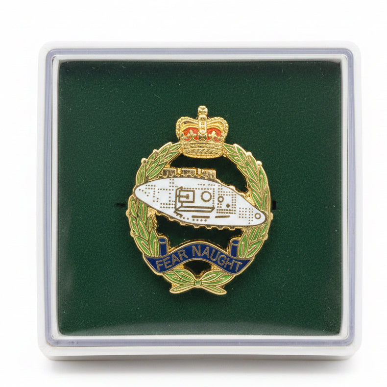 Royal Tank Regiment (RTR) Gold - British Military Lapel Pin Badge | MOD Licensed