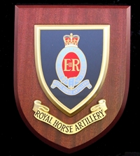 Royal Horse Artillery (RHA) (QC) Wall Shield Plaque